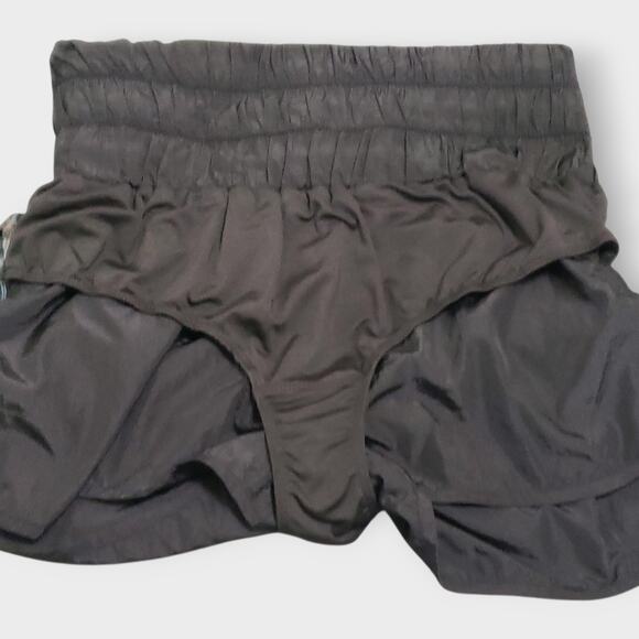 Free People Movement The Way Home Shorts Black Sz Medium Running Athleisure - Picture 5 of 12